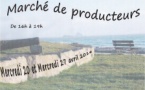 St Jean le Thomas : marché de producteurs(20/04)