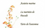 Restaurant des Bains : menu "Fête d'automne"(30/10)