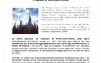  Mont Saint Michel : conférence « Le chevet de l'abbatiale du Mont Saint Michel : un chef d'oeuvre du gothique flamboyant» 