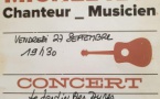 Concert au Jardin des Dunes(27/09)