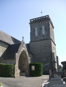 le narthex et le clocher