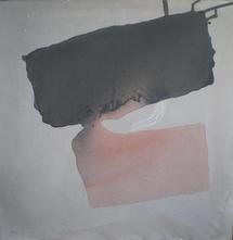 Sans titre - encre et acrylique sur toile -