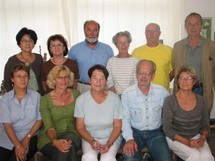 Le nouveau conseil d'administration; crédit photo Yannick Martin, la Gazette de la Manche