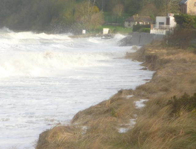 Grande marée et tempête du 30 mars 2010 à Saint Jean le Thomas