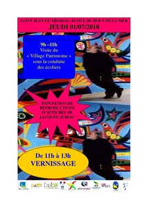 Vernissage de l'exposition des stagiaires