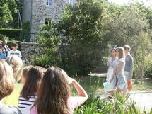 Dans le jardin public