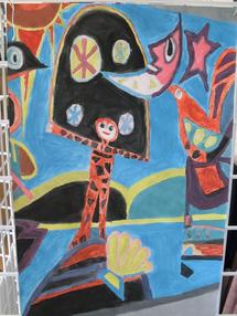 Vernissage de l'exposition des stagiaires