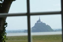 Les Grèves - Gîte 6 personnes à Genêts, face au Mt St Michel
