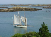 les îles Chausey et la Bsquine