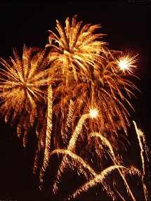 Feu d'artifice- St Jean le Thomas(14/07)