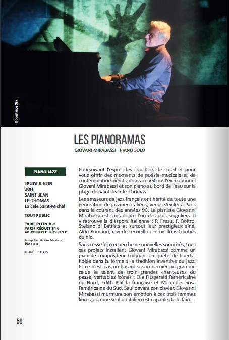 St Jean : piano jazz 