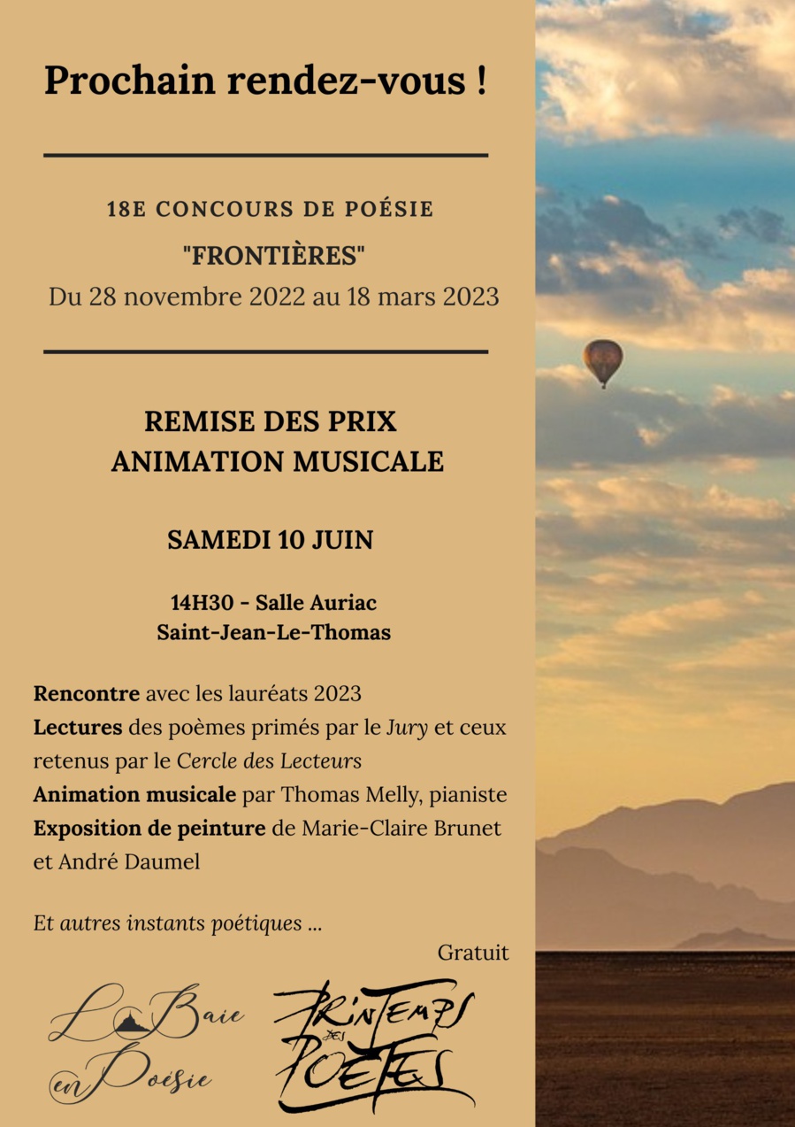 Remise des prix du 18 ème concours de 