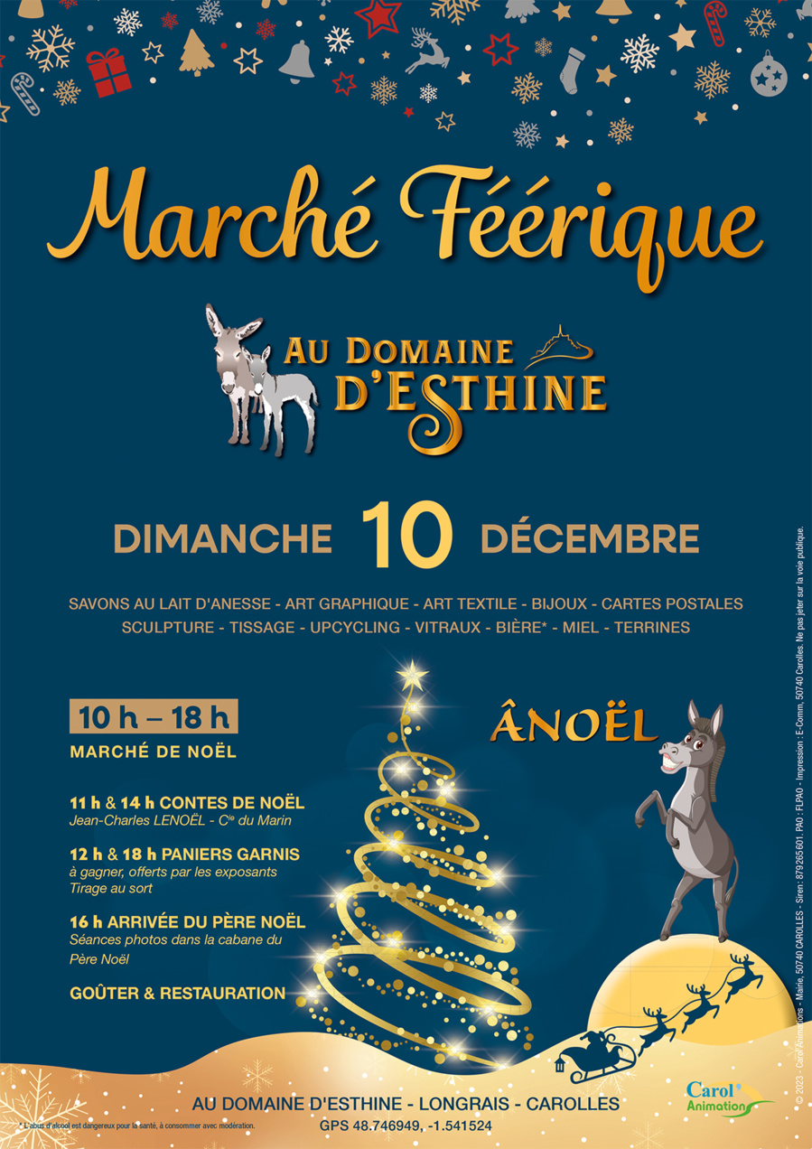  Carolles : Noël au domaine d'Estine