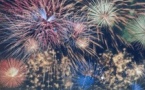 Feu d'artifice- St Jean le Thomas(14/07)