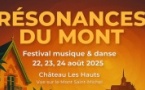 Résonnances du Mont(22 au 24/08)