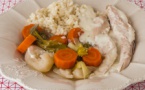 Restaurant des Bains : repas "La Poule au Blanc"(27/03)