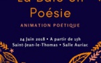 La Baie en poésie : animation poétique (24/06)