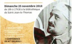 Saint Jean le Thomas : conférence "Apollinaire, ami des peintres"(25/11)