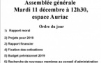 ADIS : Assemblée Générale(11/12)