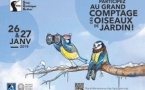 Comptage des oiseaux de jardin avec le Groupe Orthinologique Normand(26/01 au 27/01)