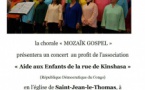 "Mozaïk Gospel" en concert à St Jean le Thomas(29/06)