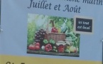 Saint Jean : marché estival(16/06)