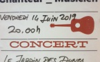 Concert au Jardin des Dunes(14/06)
