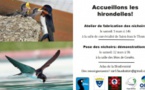 Genêts: atelier de pose des nichoirs d'hirondelles (12/03)