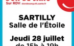 Sartlly : don de sang