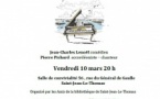 St Jean : veillée "Un piano sur la plage"(10/03)