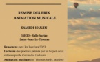 Remise des prix du 18 ème concours de "La Baie en Poésie"(10/06)
