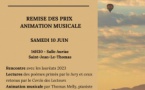 Remise des prix du 18 ème concours de "La Baie en Poésie"(10/06) Remise des prix du 18 ème concours de "La Baie en Poésie"(10/06)