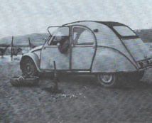 La 2CV outil de travail des pêcheurs de la Baie La 2CV outil de travail des pêcheurs de la Baie