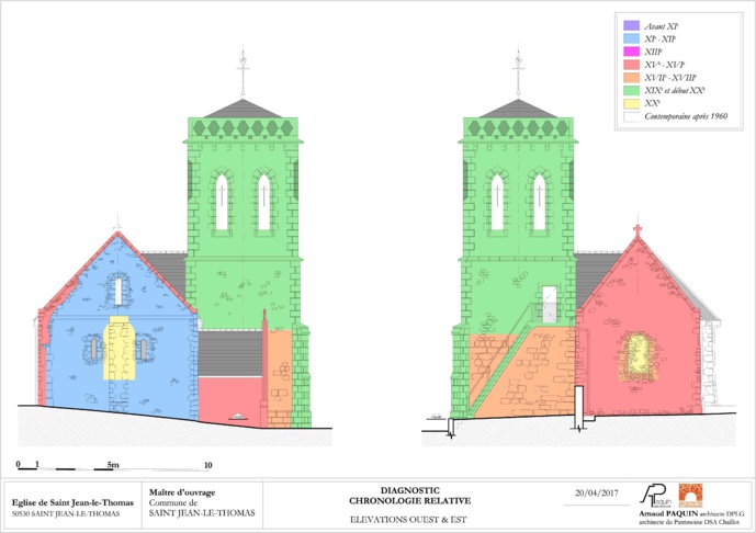 Elévations Ouest et Est Elévations Ouest et Est