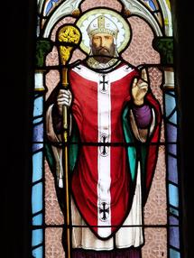 Les vitraux de l'église de Saint Jean le Thomas Les vitraux de l'église de Saint Jean le Thomas