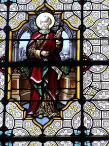 Les vitraux de l'église de Saint Jean le Thomas Les vitraux de l'église de Saint Jean le Thomas