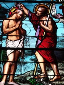 Les vitraux de l'église de Saint Jean le Thomas Les vitraux de l'église de Saint Jean le Thomas