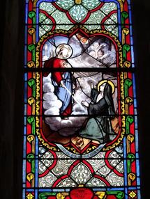 Les vitraux de l'église de Saint Jean le Thomas Les vitraux de l'église de Saint Jean le Thomas