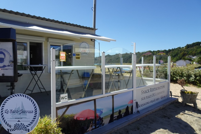 La terrasse est La terrasse est