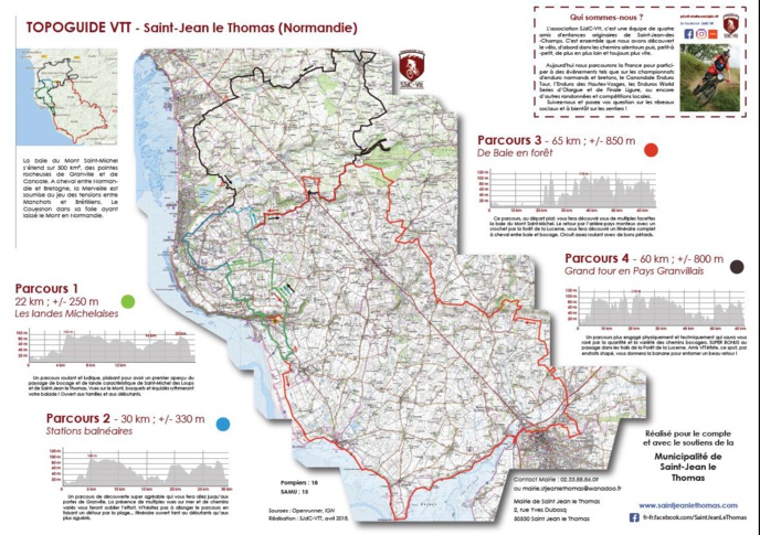 Le topo-guide VTT de Saint Jean le Thomas Le topo-guide VTT de Saint Jean le Thomas