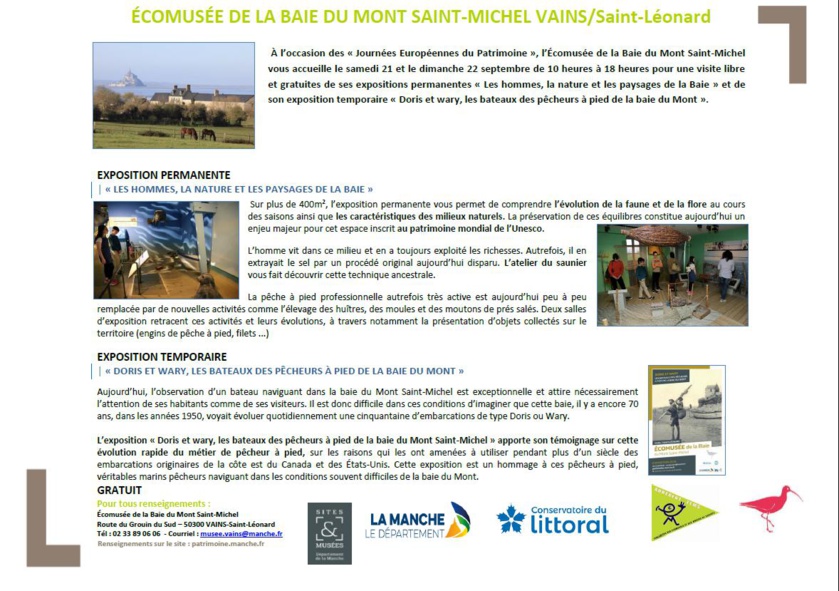 Journées européennes du Patrimoine 2019 Journées européennes du Patrimoine 2019