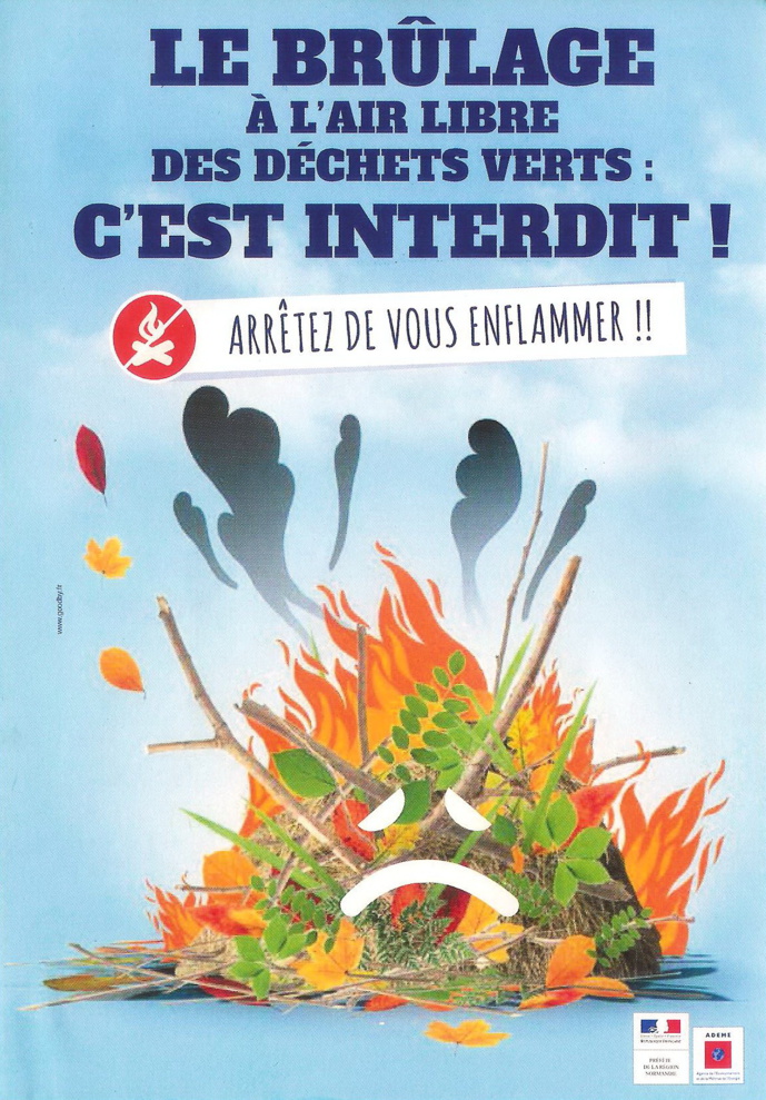 Brûlage à l'air libre des déchets verts Brûlage à l'air libre des déchets verts