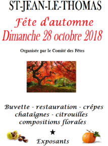 Fête d'automne 2018 : le programme Fête d'automne 2018 : le programme