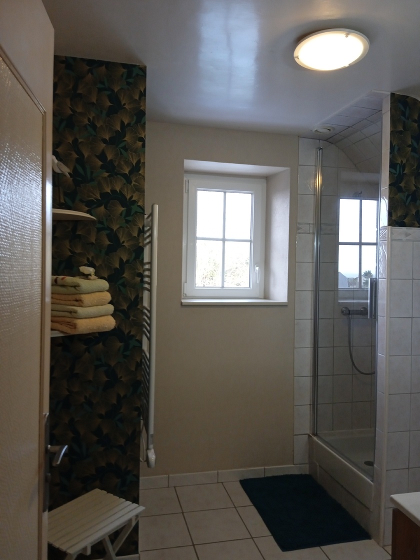 La salle de douche La salle de douche