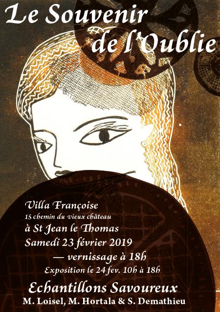 "Le souvenir de l'oublie", livre d'artistes "Le souvenir de l'oublie", livre d'artistes