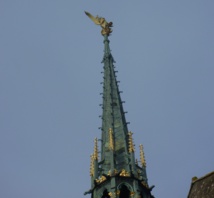 La flèche de l'abbaye