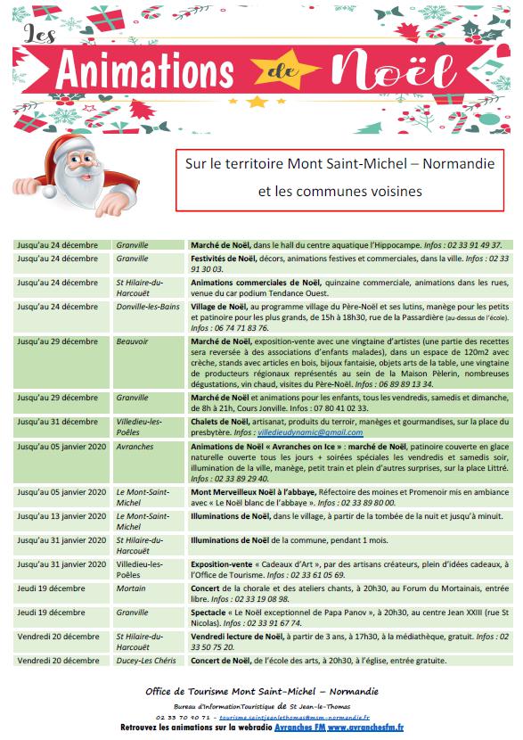 Animations de Noël Animations de Noël
