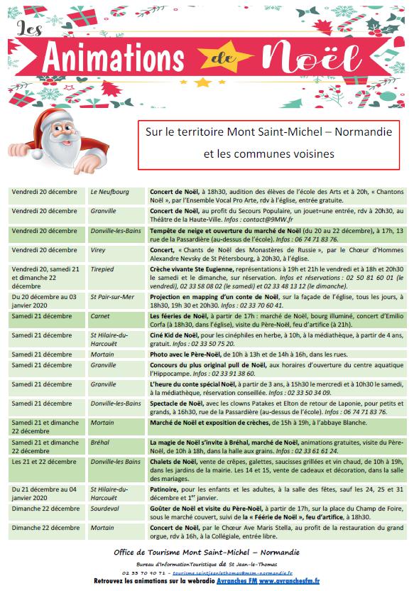 Animations de Noël Animations de Noël