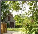 Le jardin et l'ancienne boulangerie