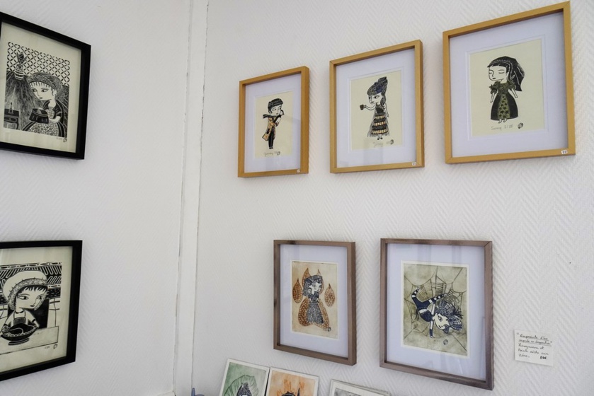 Gravure et céramique à Saint-Jean-le-Thomas Gravure et céramique à Saint-Jean-le-Thomas